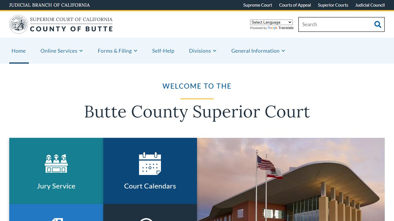 Superior Court of California, County of Butte